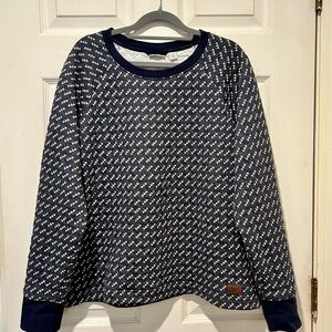 LL.Bean Quilted Crew-neck Sweatshirt-L